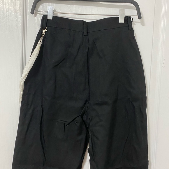 BLACK CARGO PANTS - Picture 5 of 5